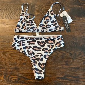Two piece bathing suit